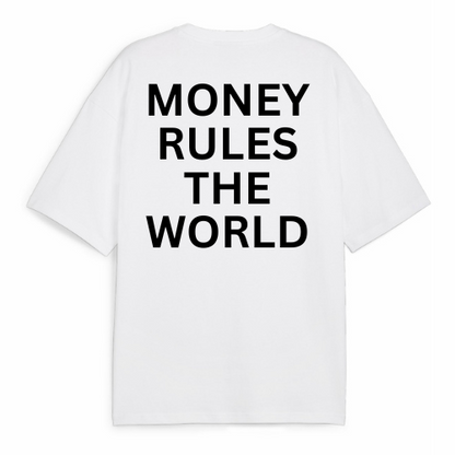 Money rules the World Oversized Tee